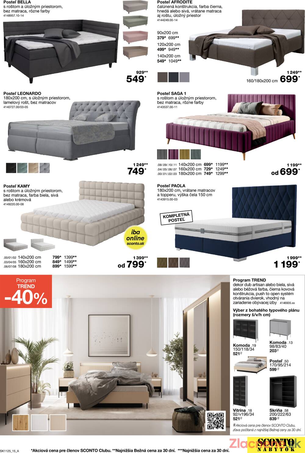 Leták SCONTO nábytok - Sconto nábytok od 27.8. do 23.9.2025 - strana 15