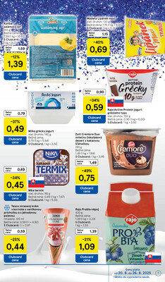 Tesco supermarkety od 20.8. do 26.8.2025