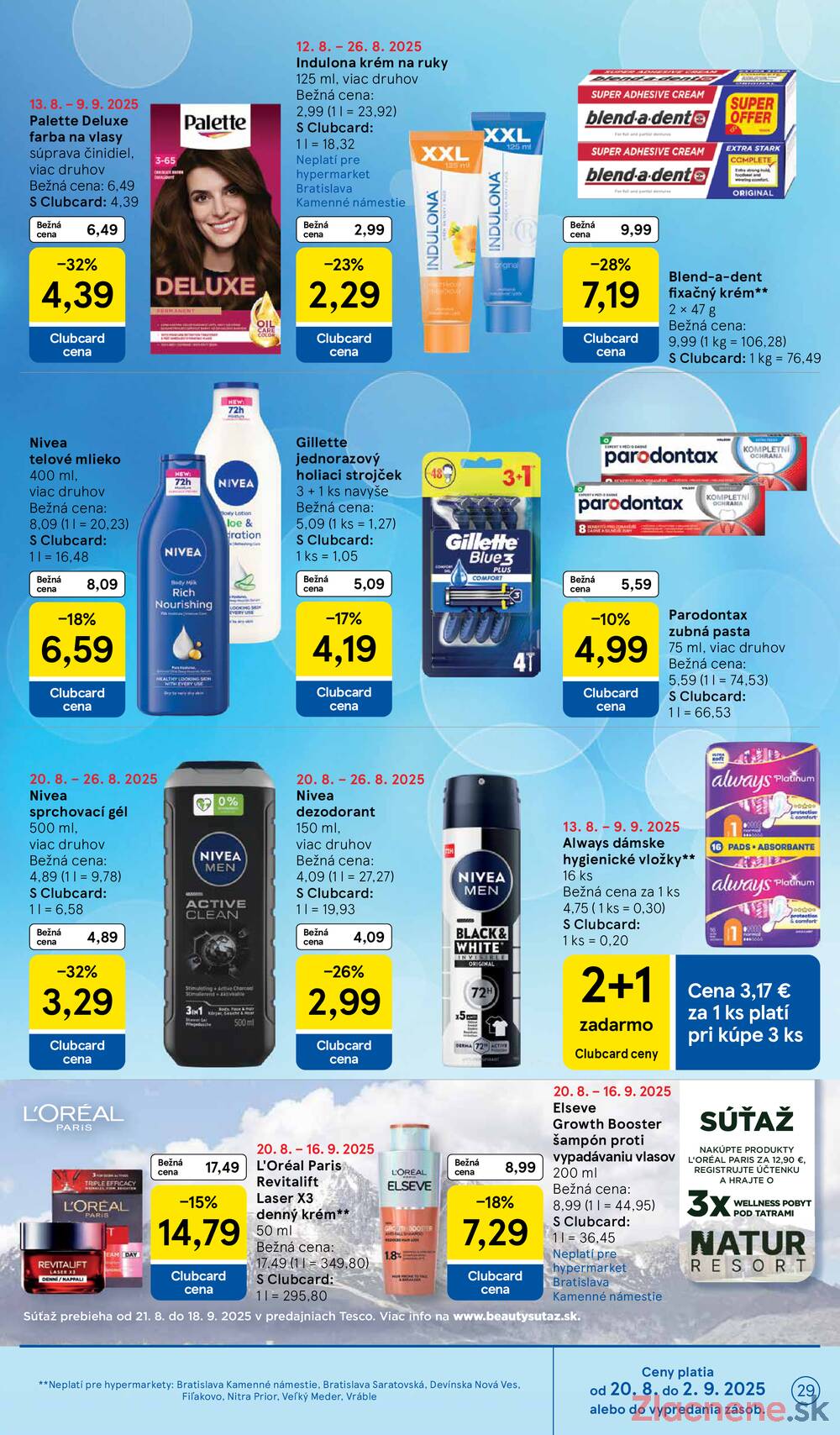 Leták Tesco - Tesco malé hypermarkety od 20.8. do 26.8.2025 - strana 29