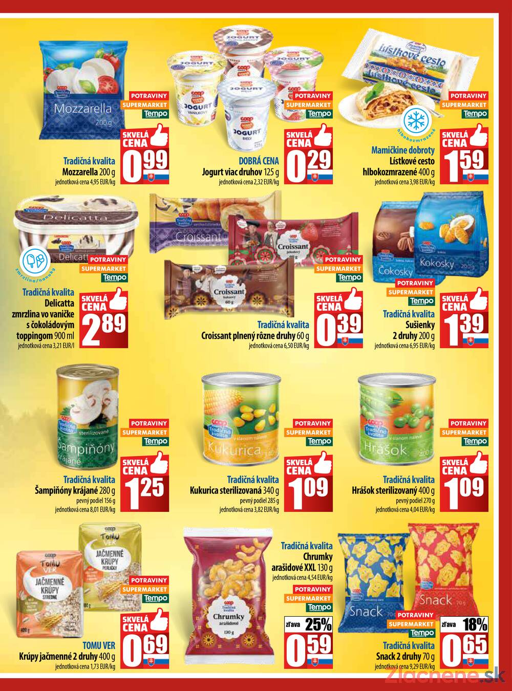 Leták COOP Jednota Slovensko - COOP do 27.8. - strana 3