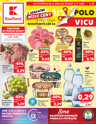 leták Kaufland
