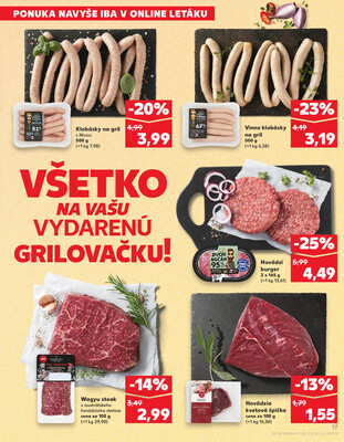Kaufland 28.8. - 3.9. - Kaufland Rožňava