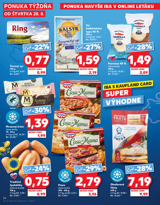 Kaufland 28.8. - 3.9. - Kaufland Piešťany
