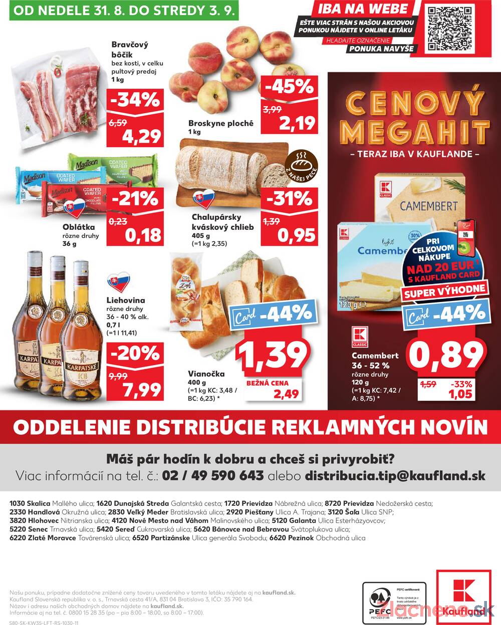 Leták Kaufland - Kaufland 28.8. - 3.9. - Kaufland Senec - strana 80 Leták Kaufland - Kaufland 28.8. - 3.9. - Kaufland Senec - strana 80