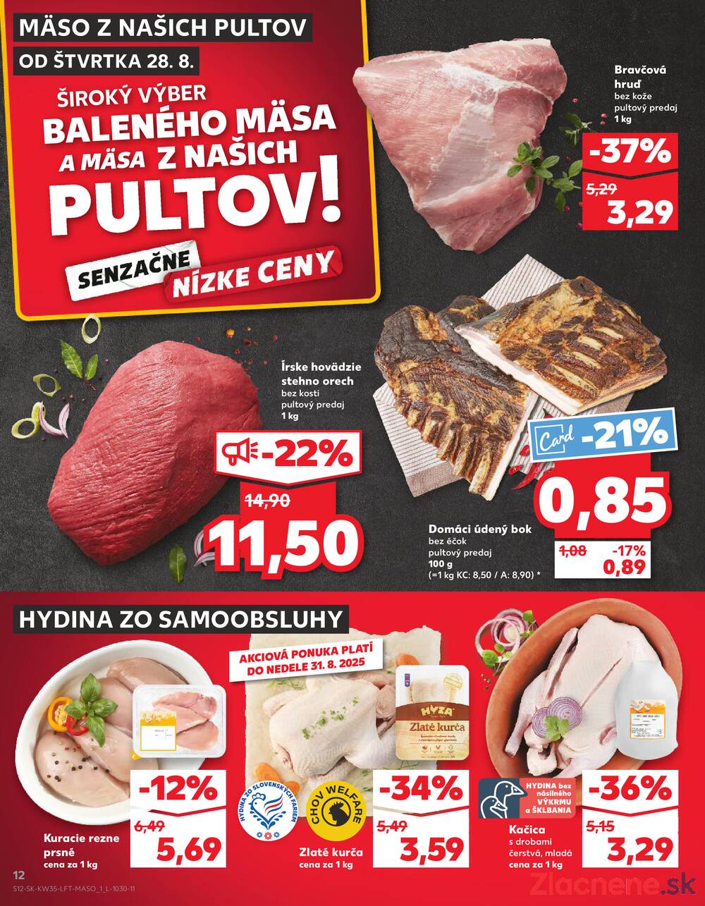 Leták Kaufland - Kaufland 28.8. - 3.9. - Kaufland Partizánske - strana 12