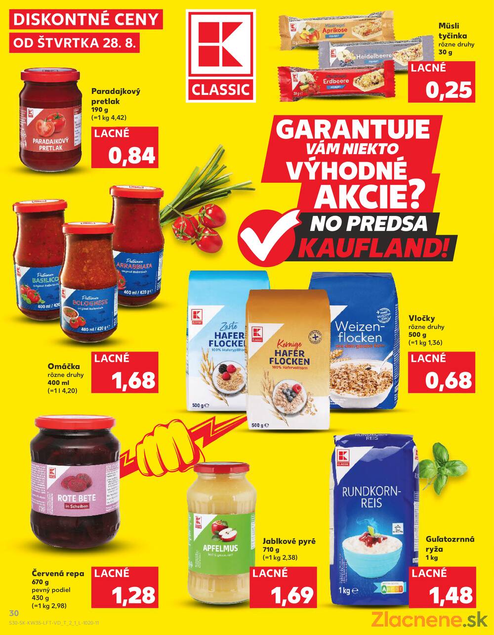 Leták Kaufland - Kaufland 28.8. - 3.9. - Kaufland Partizánske - strana 30