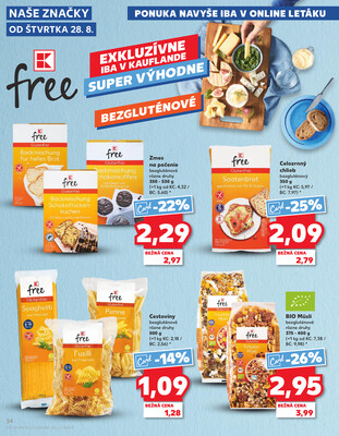 Kaufland 28.8. - 3.9. - Kaufland Partizánske