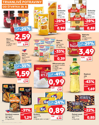 Kaufland 28.8. - 3.9. - Kaufland Partizánske