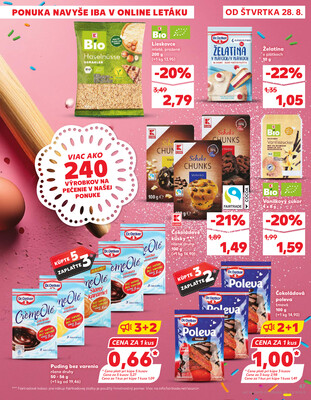 Kaufland 28.8. - 3.9. - Kaufland Partizánske
