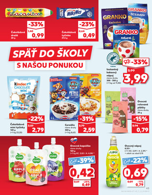 Kaufland 28.8. - 3.9. - Kaufland Trnava - Nová ul.