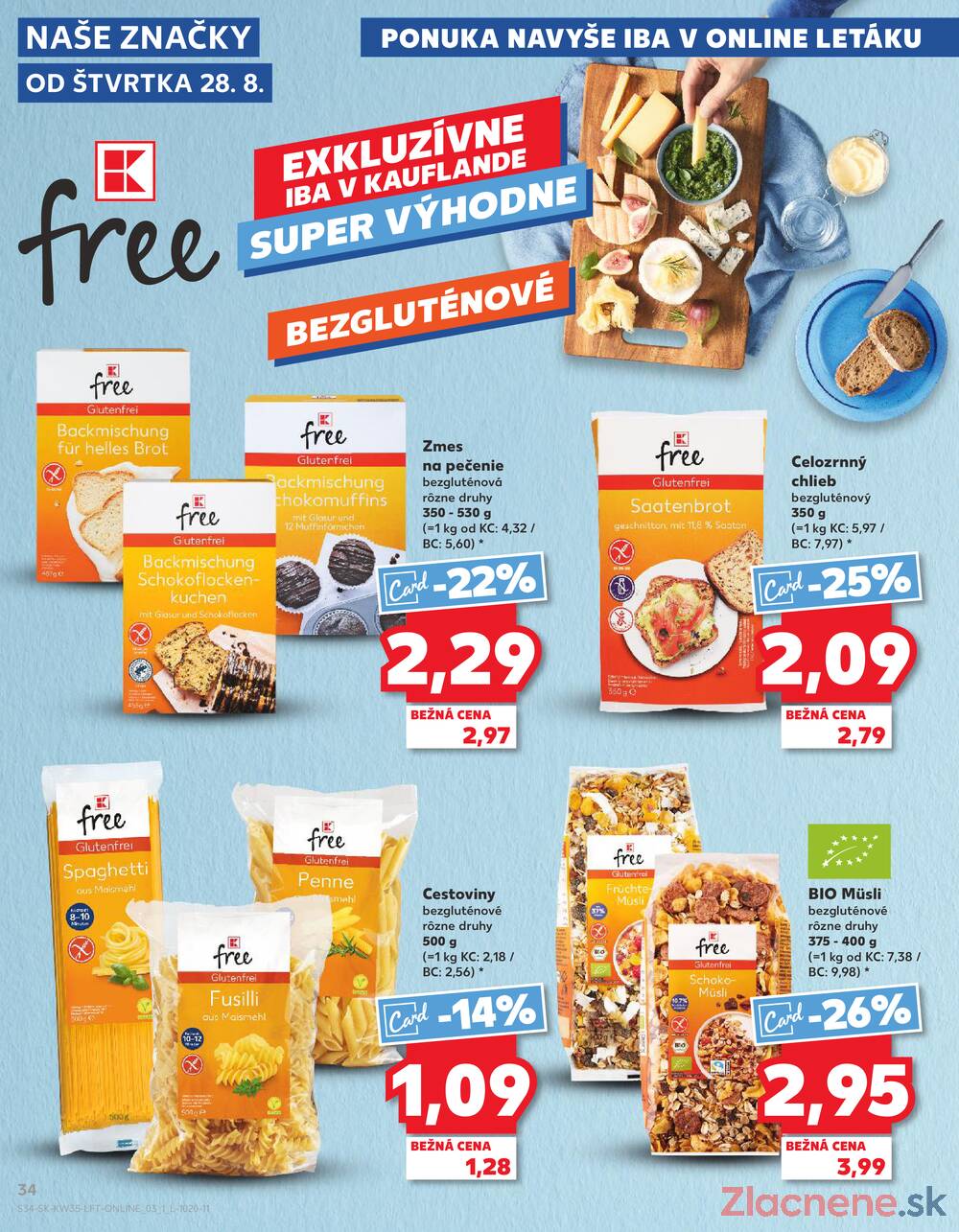 Leták Kaufland - Kaufland 28.8. - 3.9. - Kaufland Topoľčany - strana 34