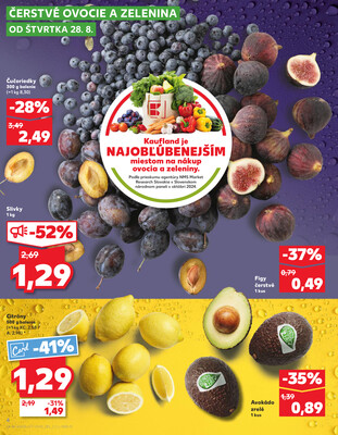 Kaufland 28.8. - 3.9. - Kaufland Topoľčany