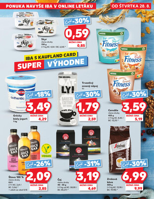Kaufland 28.8. - 3.9. - Kaufland Topoľčany