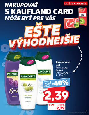 Kaufland 28.8. - 3.9. - Kaufland Topoľčany