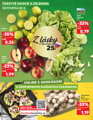 Kaufland 28.8. - 3.9. - Kaufland (Harmincova, Bratislava - Dúbravka)