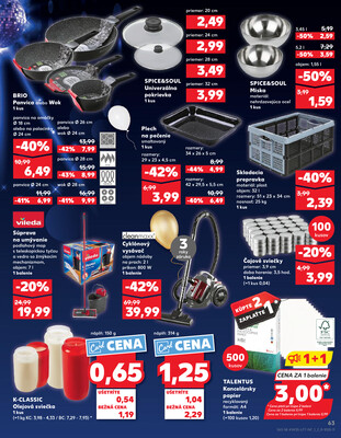 Kaufland 28.8. - 3.9. - Kaufland (Harmincova, Bratislava - Dúbravka)