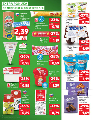 Kaufland 28.8. - 3.9. - Kaufland (Harmincova, Bratislava - Dúbravka)
