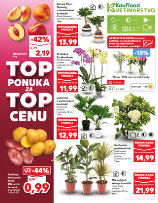 Kaufland 28.8. - 3.9. - Kaufland Liptovský Mikuláš