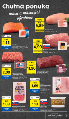 Tesco supermarkety od 27.8. do 2.9.2025