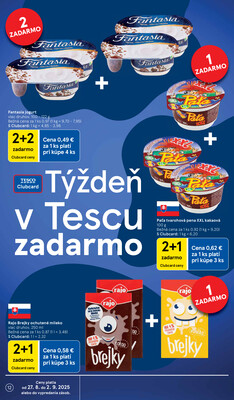 Tesco malé hypermarkety od 27.8. do 2.9.2025