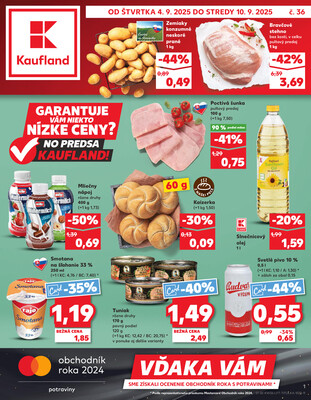 leták Kaufland