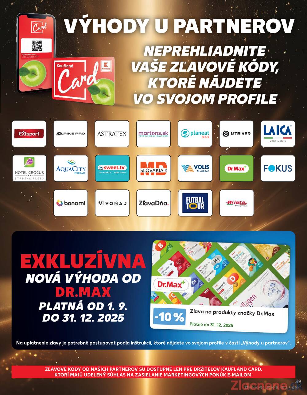 Leták Kaufland - Kaufland 4.9. - 10.9. - Kaufland Dubnica nad Váhom - strana 39