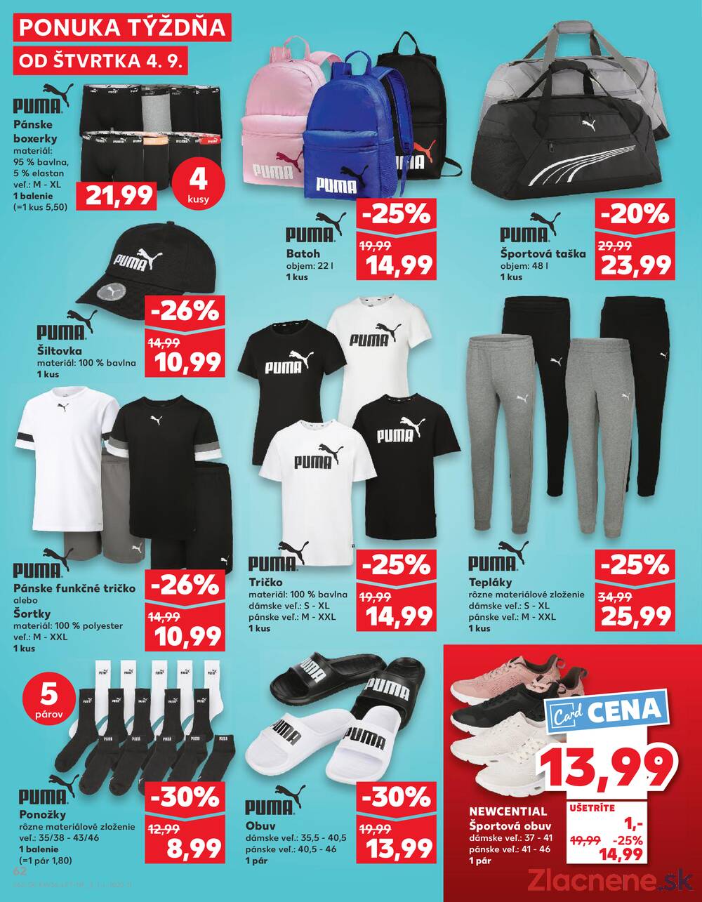 Leták Kaufland - Kaufland 4.9. - 10.9. - Kaufland Dubnica nad Váhom - strana 62