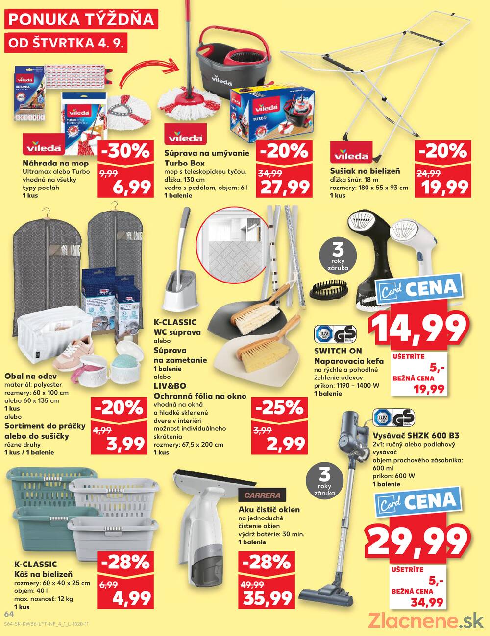 Leták Kaufland - Kaufland 4.9. - 10.9. - Kaufland Dubnica nad Váhom - strana 64