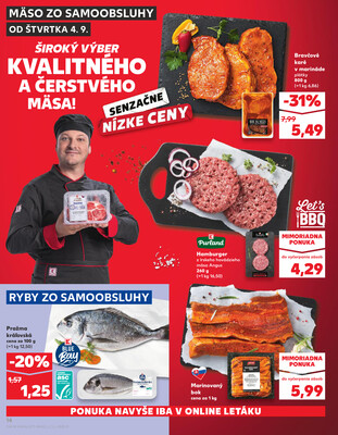Kaufland 4.9. - 10.9. - Kaufland Dubnica nad Váhom