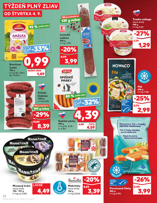 Kaufland 4.9. - 10.9. - Kaufland Dubnica nad Váhom