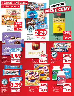 Kaufland 4.9. - 10.9. - Kaufland Dubnica nad Váhom