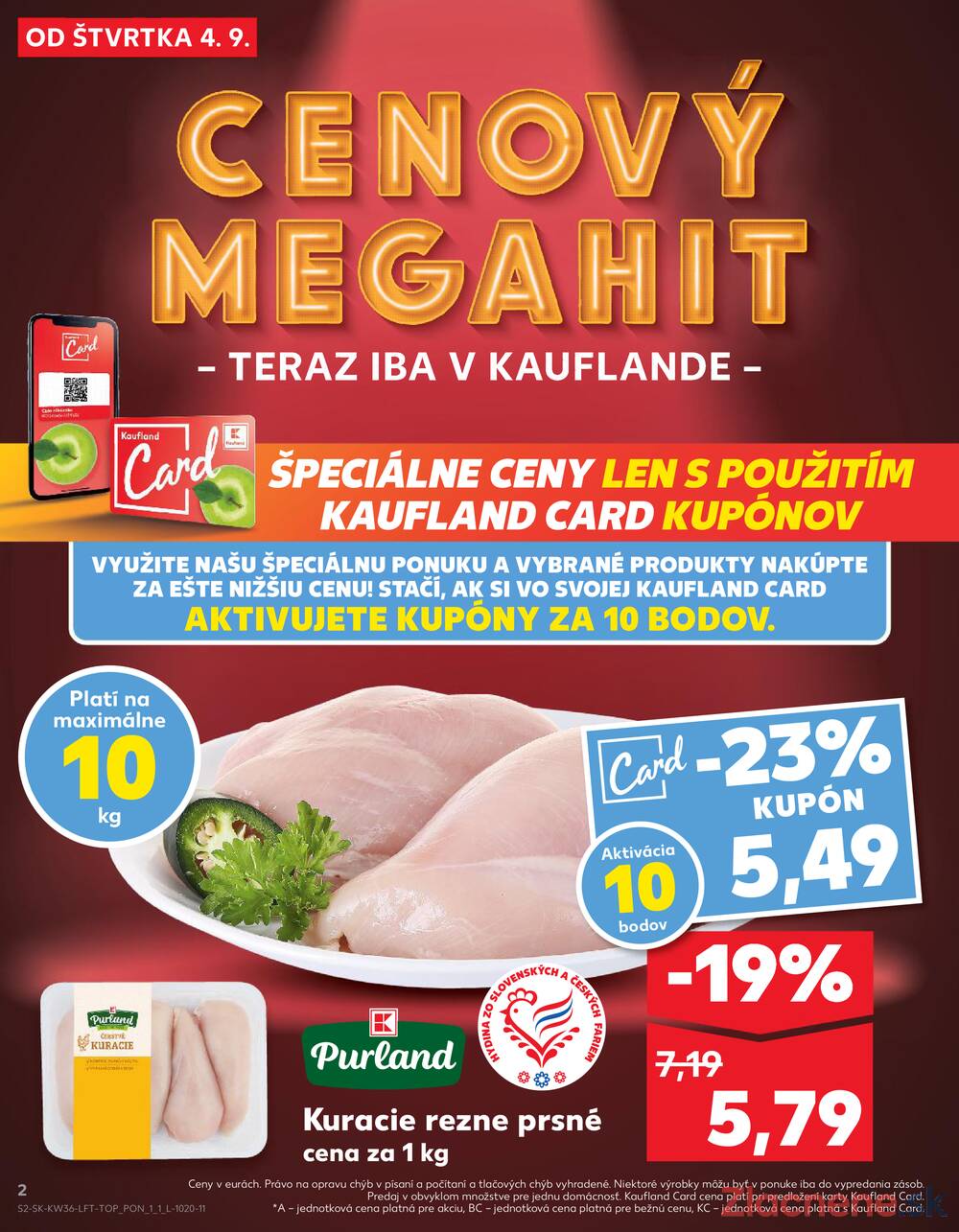 Leták Kaufland - Kaufland 4.9. - 10.9. - Kaufland Kežmarok - strana 2