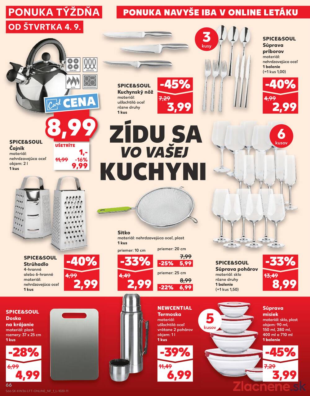 Leták Kaufland - Kaufland 4.9. - 10.9. - Kaufland Kežmarok - strana 66