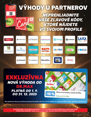Kaufland 4.9. - 10.9. - Kaufland Kežmarok