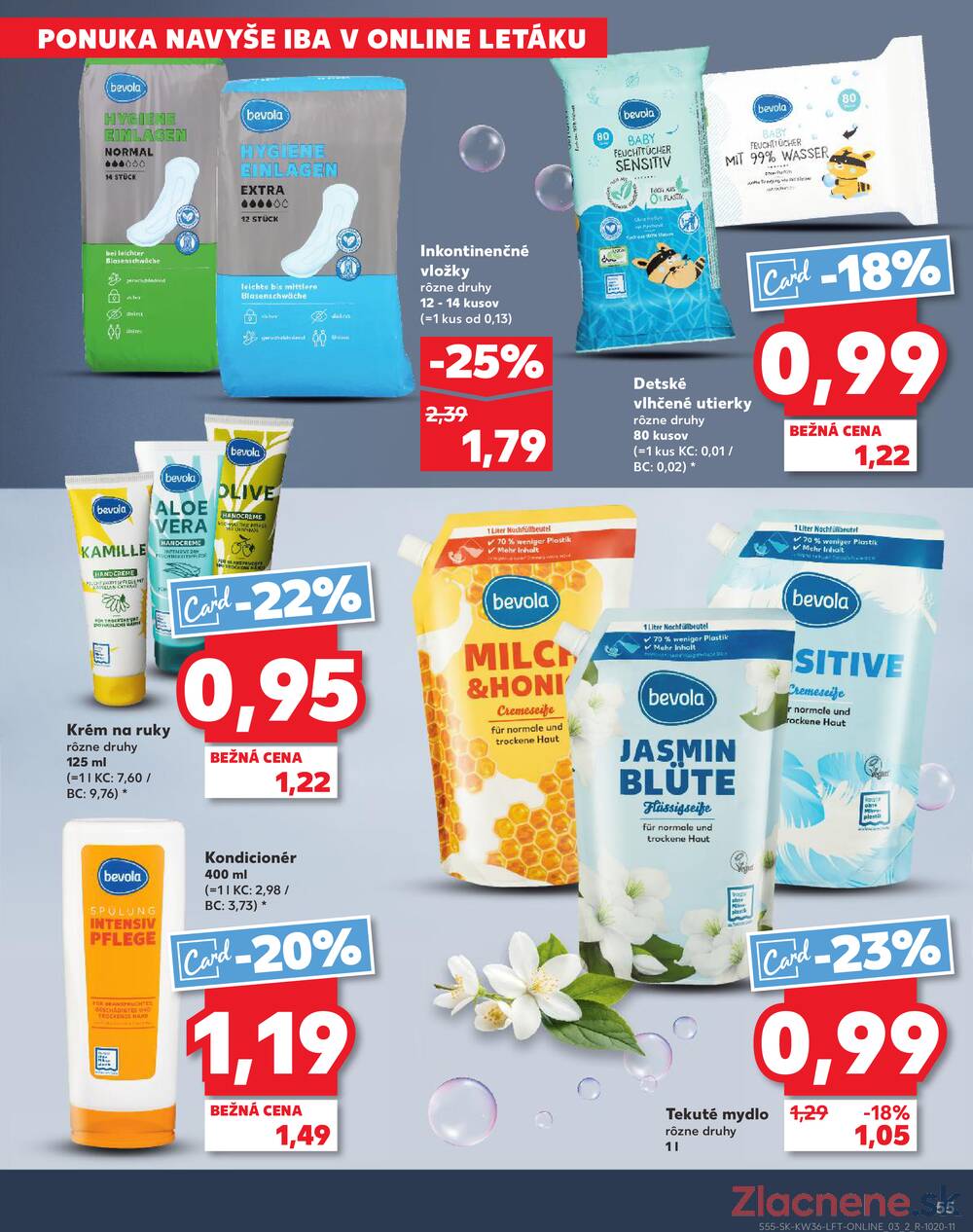 Leták Kaufland - Kaufland 4.9. - 10.9. - Kaufland Poprad - Jiřího Wolkera - strana 55