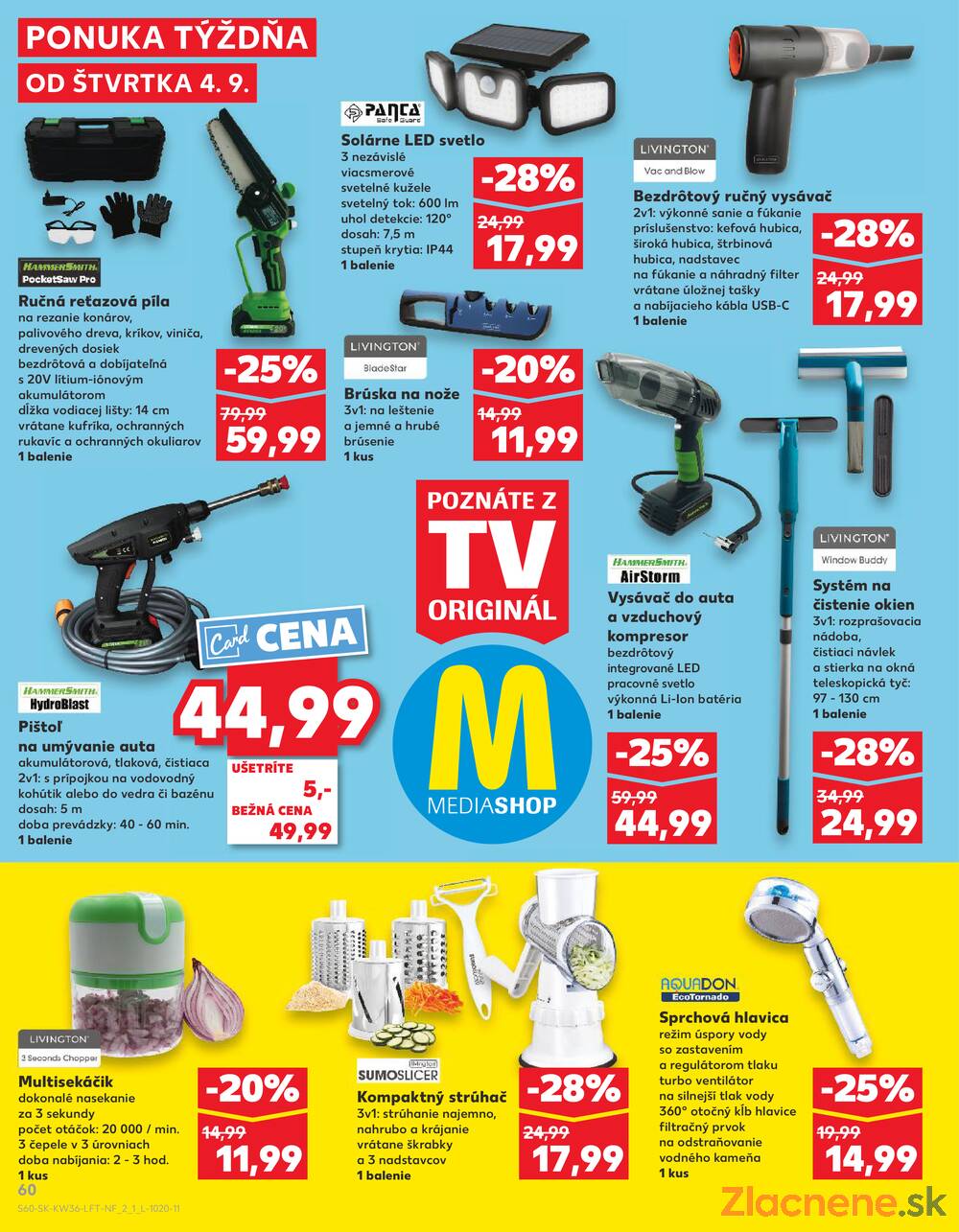 Leták Kaufland - Kaufland 4.9. - 10.9. - Kaufland Poprad - Jiřího Wolkera - strana 60