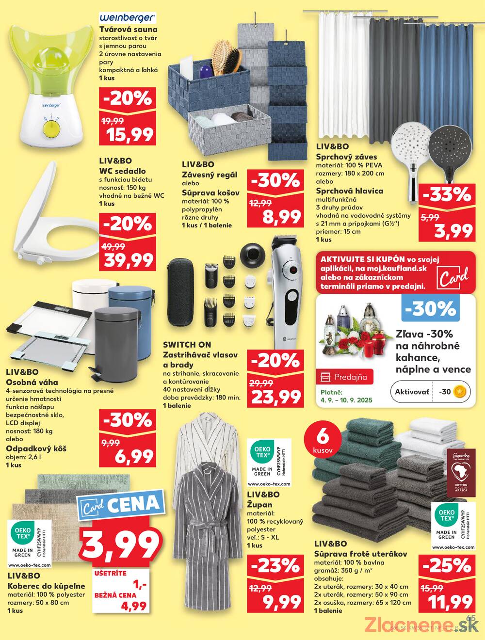 Leták Kaufland - Kaufland 4.9. - 10.9. - Kaufland Poprad - Jiřího Wolkera - strana 65