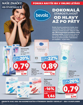 Kaufland 4.9. - 10.9. - Kaufland Poprad - Jiřího Wolkera