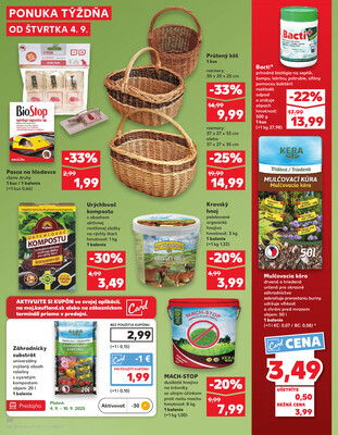 Kaufland 4.9. - 10.9. - Kaufland Poprad - Jiřího Wolkera