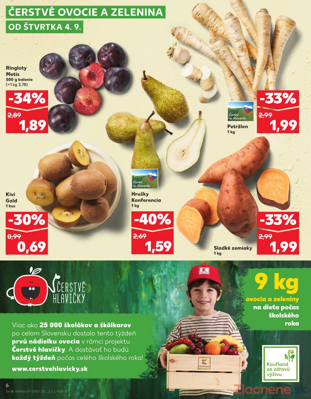 Leták Kaufland - Kaufland 4.9. - 10.9. - Kaufland Dunajská Streda - strana 6