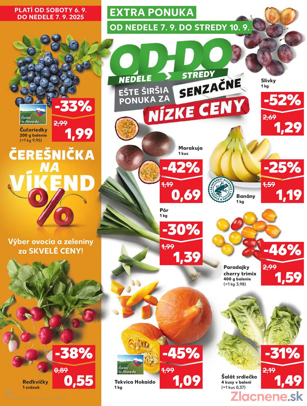 Leták Kaufland - Kaufland 4.9. - 10.9. - Kaufland Dunajská Streda - strana 70