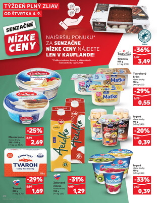 Kaufland 4.9. - 10.9. - Kaufland Hlohovec