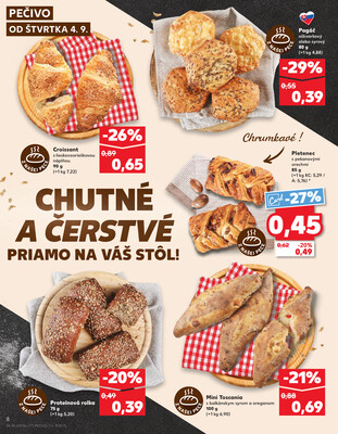 Kaufland 4.9. - 10.9. - Kaufland Topoľčany