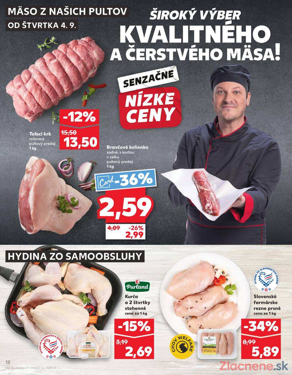 Leták Kaufland - Kaufland 4.9. - 10.9. - Kaufland Žilina - strana 12