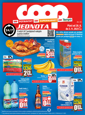 Leták COOP do 3.9.