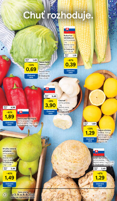 Tesco supermarkety od 3.9. do 9.9.2025