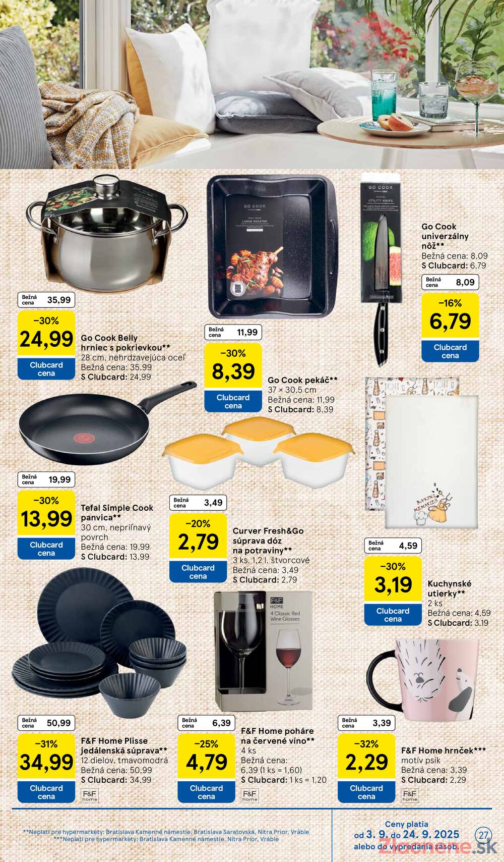 Leták Tesco - Tesco malé hypermarkety od 3.9. do 9.9.2025 - strana 27