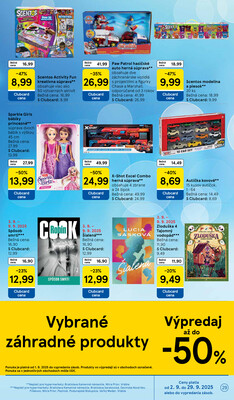 Tesco malé hypermarkety od 3.9. do 9.9.2025