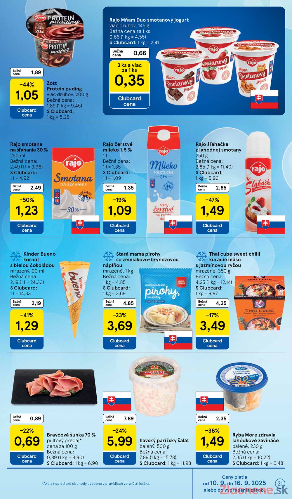 Leták Tesco - Tesco malé hypermarkety od 10.9. do 16.9.2025 - strana 21 Leták Tesco - Tesco malé hypermarkety od 10.9. do 16.9.2025 - strana 21