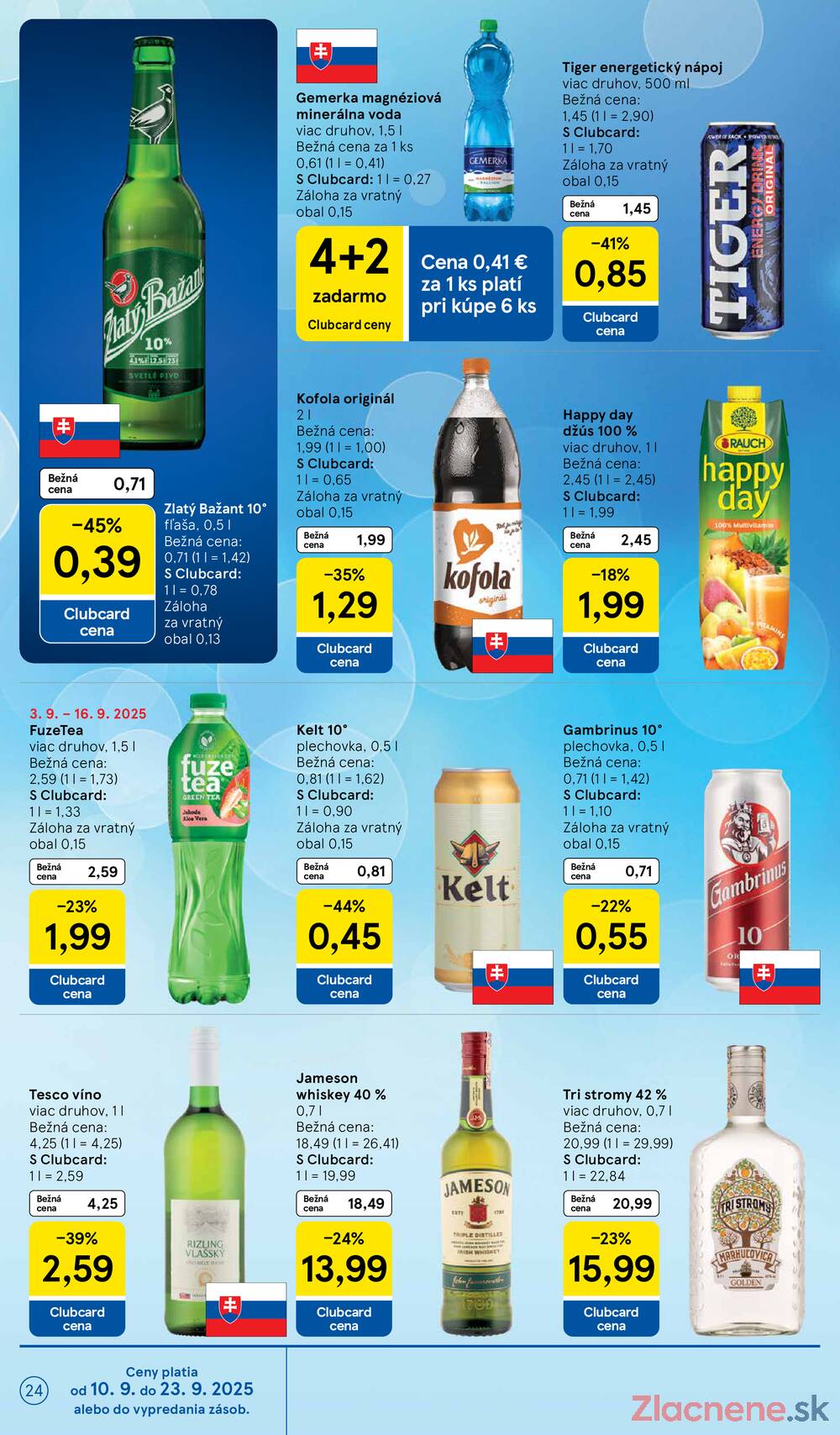 Leták Tesco - Tesco malé hypermarkety od 10.9. do 16.9.2025 - strana 24 Leták Tesco - Tesco malé hypermarkety od 10.9. do 16.9.2025 - strana 24